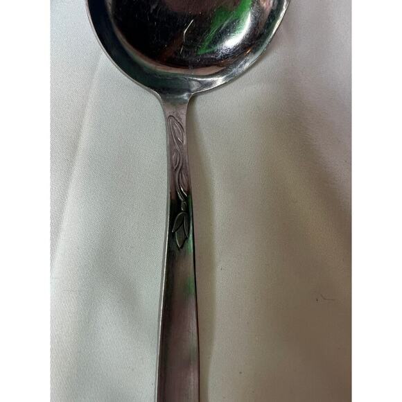Ameta Tulip Time Stainless Spoon Gravy Ladle Replacement Silverware Flatware - Picture 3 of 7